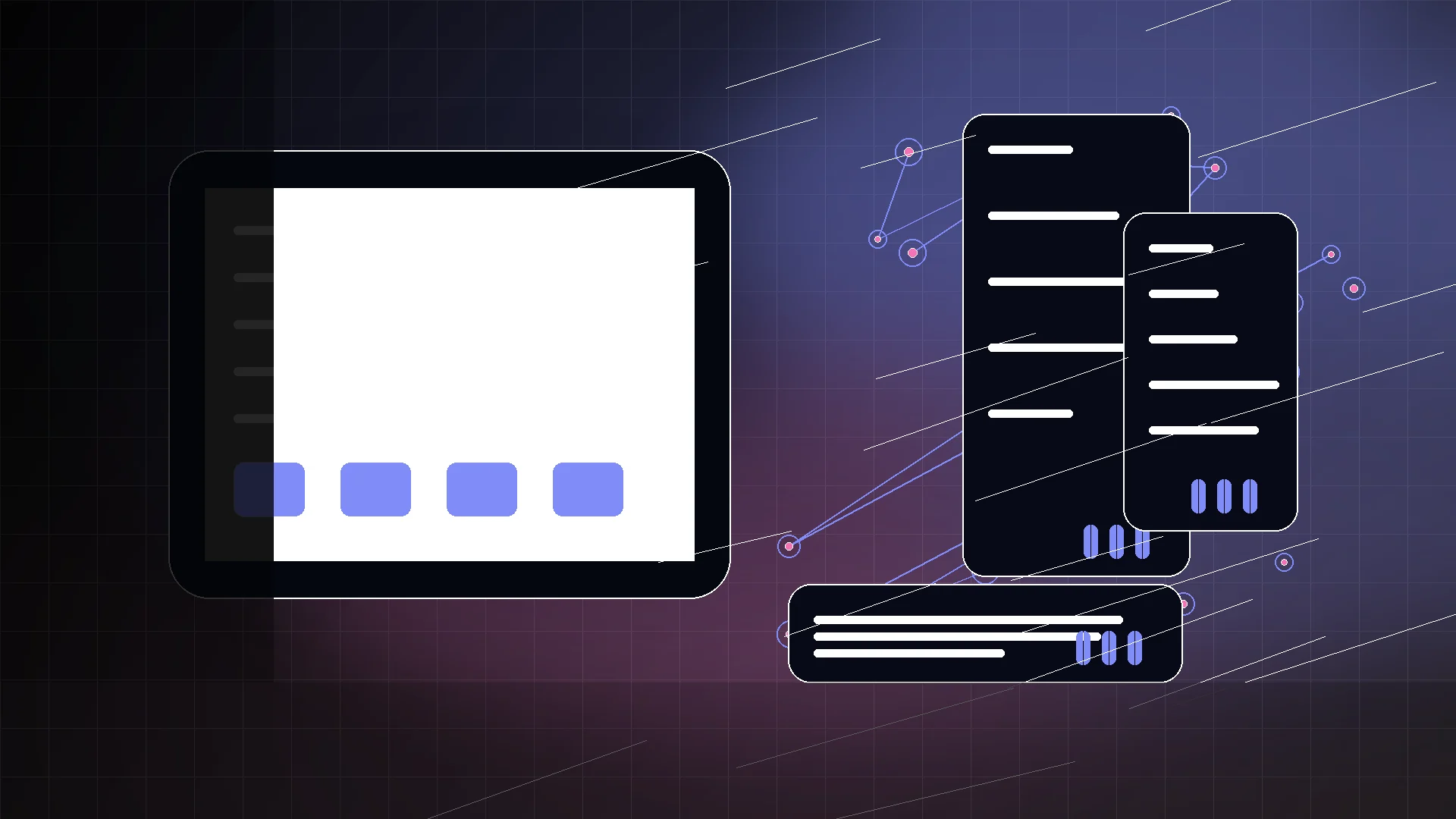 JAWAD Horse Riding Booking Platform Mobile product banner showing the project interface in a TRAFFODATA cinematic operations frame