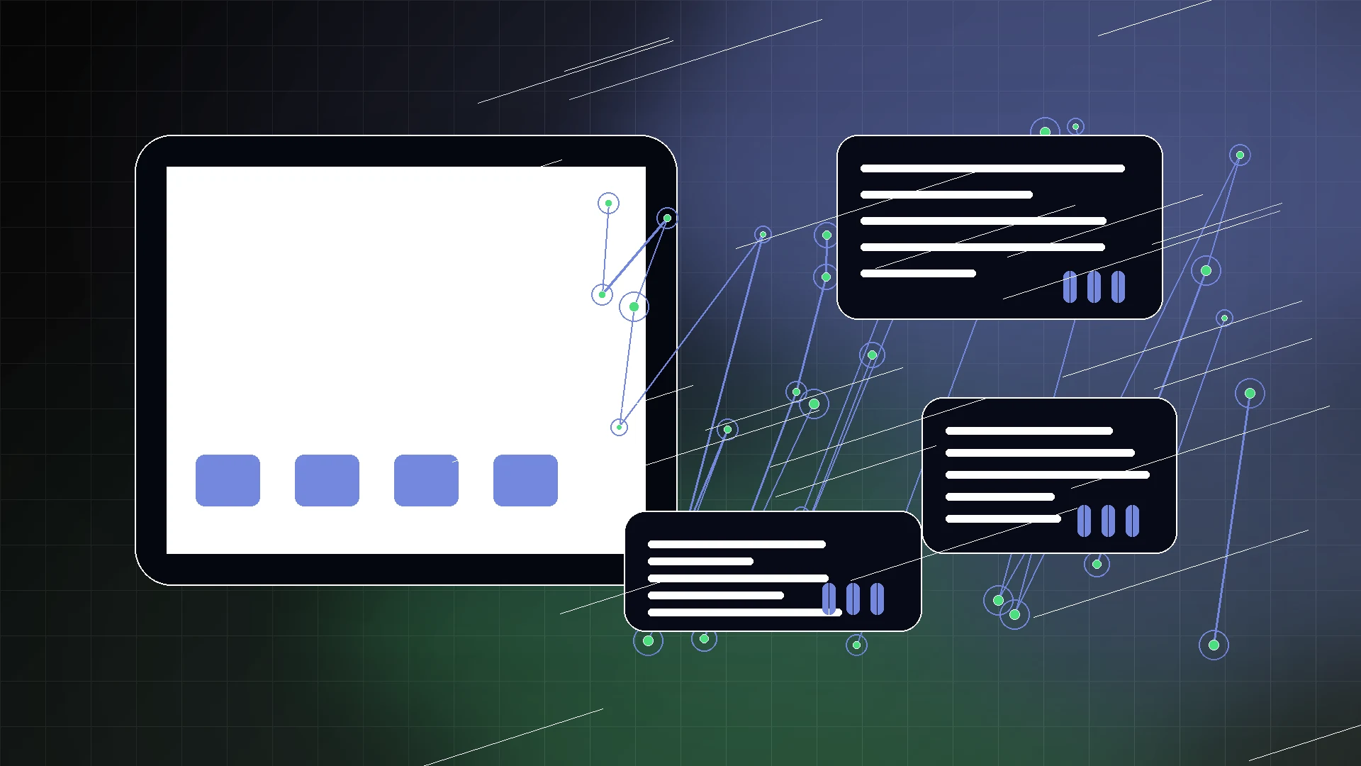 WikiFood Multi-Vendor Commerce Backend Mobile product banner showing the project interface in a TRAFFODATA cinematic operations frame