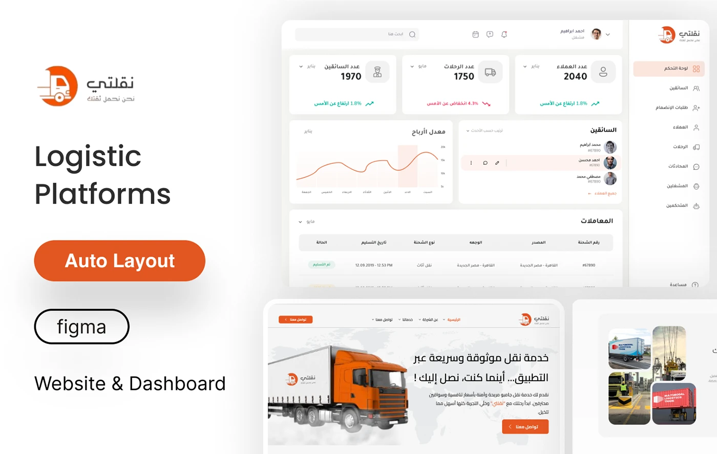 ( logistic platform ) نقلتي project media 2
