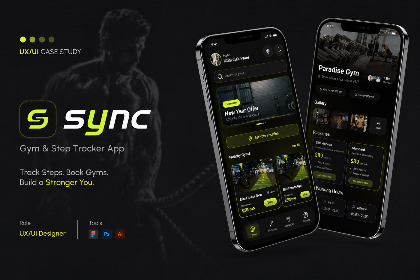 Sync (Gym App) preview
